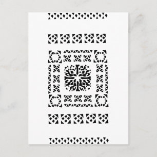 marokkanisches Muster Postkarte