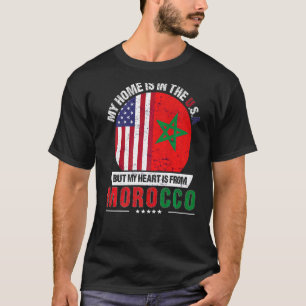 Marokkanisches Patriot Herz ist aus Marokko g T-Shirt
