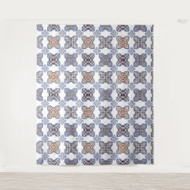 Marokkanisches Tapisserie Zellij - Atemberaubende  Wandteppich