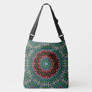 marokkanisches Themed Mandala Pattern Tragetaschen Mit Langen Trägern