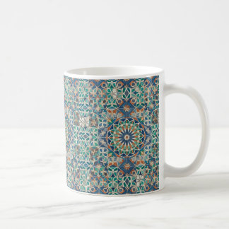 Marokkanisches Zellige-Fliesenmuster Kaffeetasse