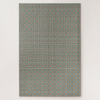 Marokkanisches Zellige-Muster Geometrisches Puzzle