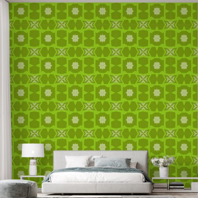 Marokko 3 Farben Tapete (Schlafzimmer)