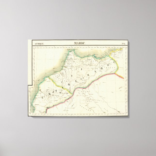 Marokko, Afrika Leinwanddruck (Vorderseite)