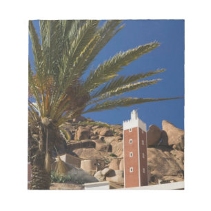 MAROKKO, Anti Atlas, Gebiet TAFRAOUTE: ADAI, Rot Notizblock