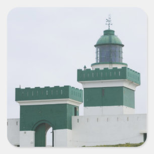 MAROKKO, Atlantikküste, BEDDOUZA: Kap Beddouza 2 Quadratischer Aufkleber