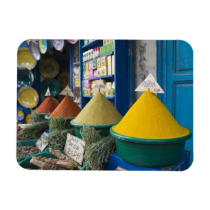 MAROKKO, Atlantikküste, ESSAOUIRA: Gewürzmarkt Magnet