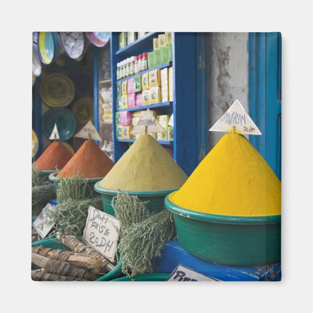 MAROKKO, Atlantikküste, ESSAOUIRA: Gewürzmarkt Magnet (Vorne)