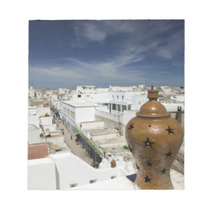MAROKKO, Atlantikküste, ESSAOUIRA: Hohe Aussicht Notizblock
