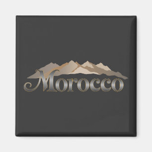 Marokko Atlas Mountains Magnet