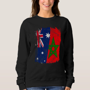 Marokko - Australische Flagge Sweatshirt
