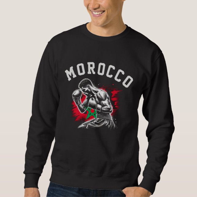 Marokko Boxer Sweatshirt (Vorderseite)