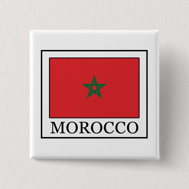 Marokko Button (Vorderseite)