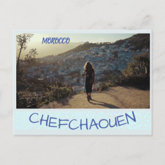 Marokko Chefchaouen Postkarte