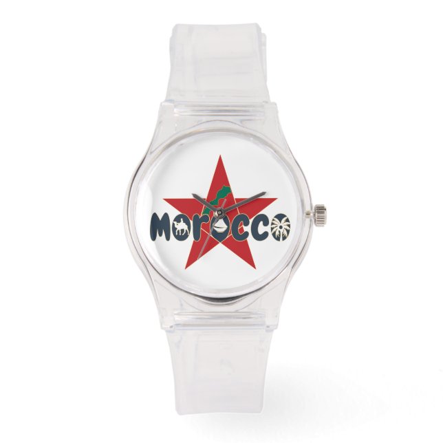 Marokko - Ein Stern der Tradition und heute Armbanduhr (Vorderseite)