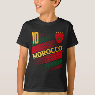 Marokko-Flagge Marokkanischer Stolz Liebhaber T-Shirt