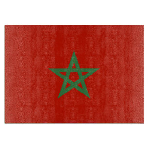 Marokko-Flagge Schneidebrett