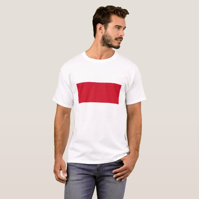 Marokko-Flagge T-Shirt (Vorne ganz)