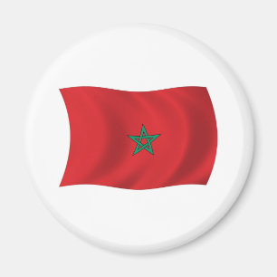 Marokko Flaggenmagnet Magnet