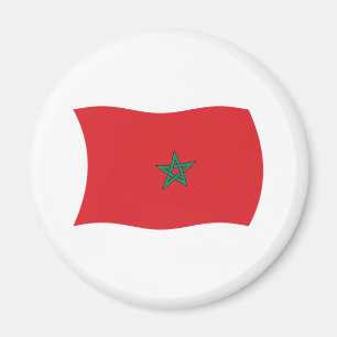 Marokko Flaggenmagnet Magnet