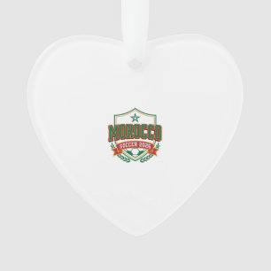 Marokko Fußball 2026 Fußball Fett Land Typografie Ornament