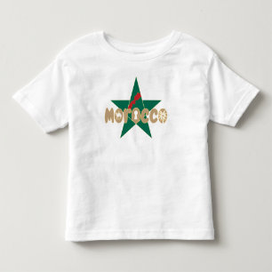 Marokko ist Identität, mit Stolz übergeben Kleinkind T-shirt