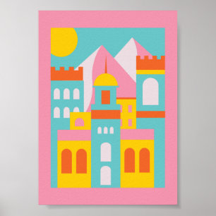 Marokko Kinderzimmer Poster