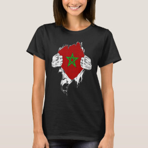 Marokko, Liebe Marokko, marokkanischer Stolz T-Shirt