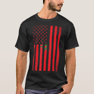 Marokko Marmarokkanischer Fußballsport unter der F T-Shirt