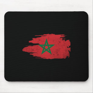 Marokko Marokkanische Flagge Fußball Fan Mousepad
