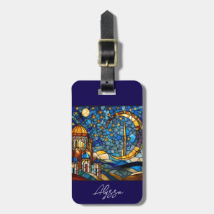 Marokko Nacht Himmel Custom Gepäckanhänger