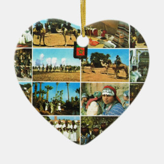 Marokko, Nordafrika, Marrakesch multiview Keramikornament