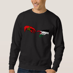 Marokko Palästina-Flagge Palästinensische marokka Sweatshirt