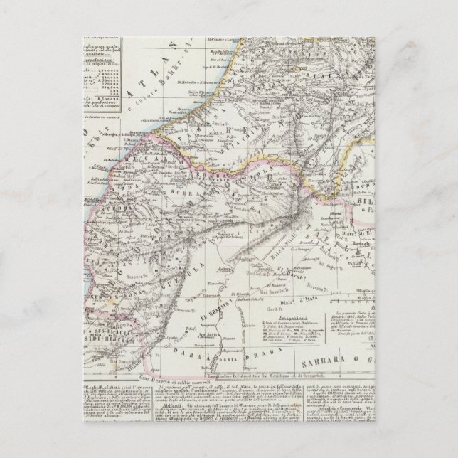 Marokko Postkarte (Vorderseite)