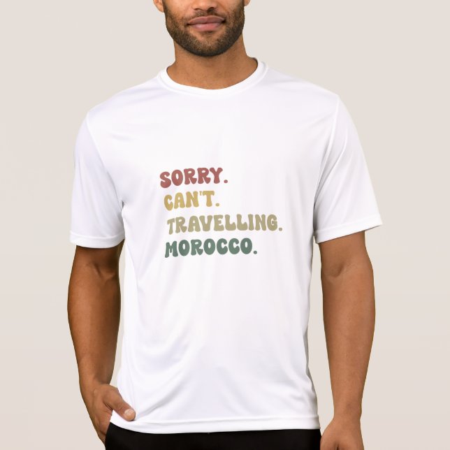 Marokko-Reise T-Shirt (Vorderseite)