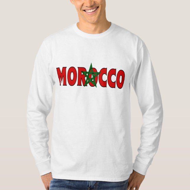 Marokko-Shirt T-Shirt (Vorderseite)