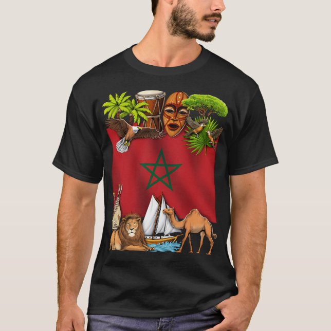 Marokko T-Shirt (Vorderseite)