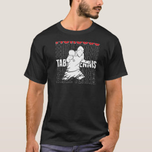 Marokko Tischtennis Unterstützen Sie Ping Pong T T-Shirt