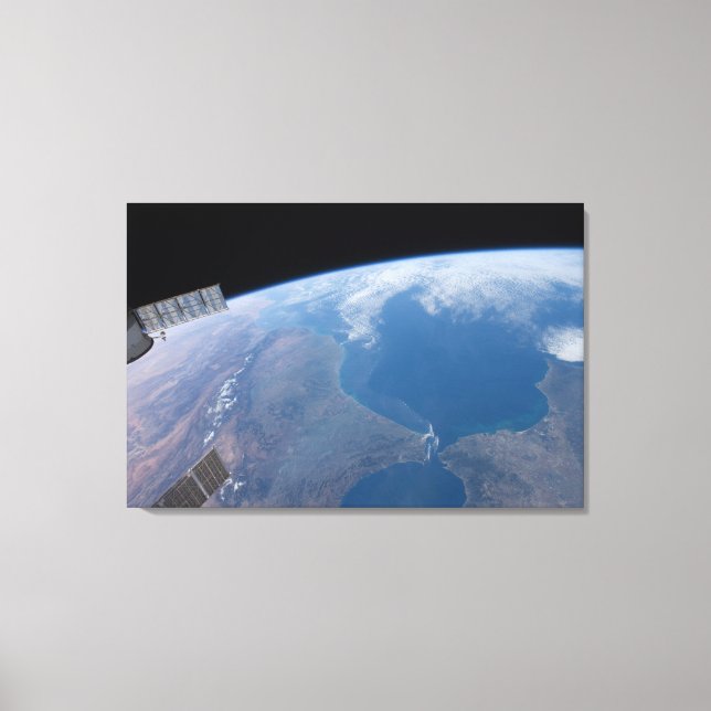 Marokko und Spanien. Leinwanddruck (Vorderseite)