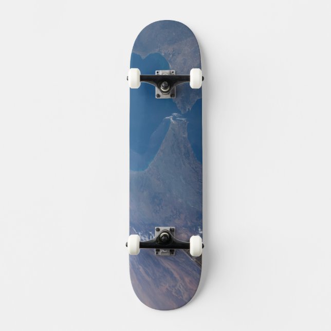 Marokko und Spanien. Skateboard (Vorderseite)