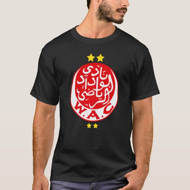 Marokko Wydad Casablanca Wac Soccer Widad T-Shirt (Vorderseite)