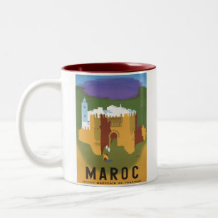 MAROKKO ZWEIFARBIGE TASSE