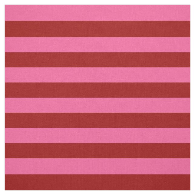Marone Rot Pink Streifen Design  Stoff (Muster)