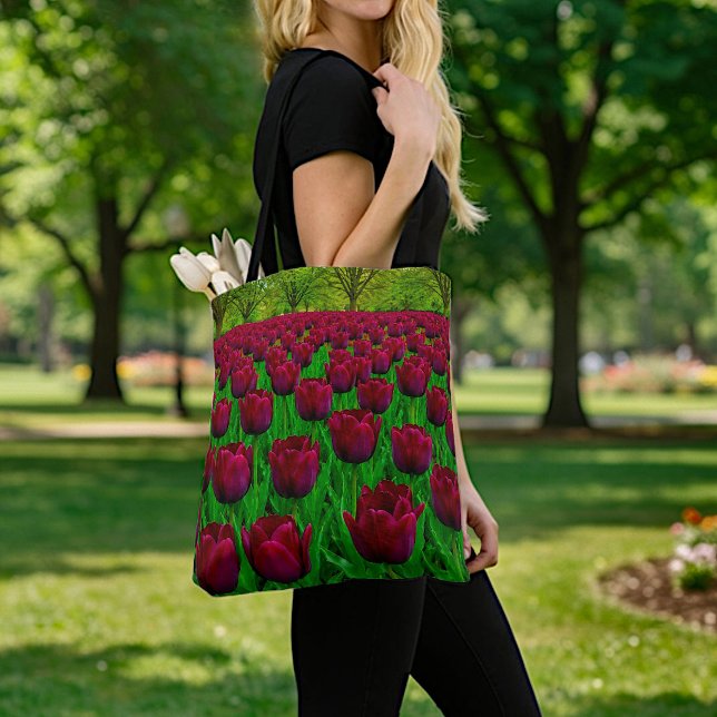 Marone Tulpen-Tasche Tasche (Von Creator hochgeladen)
