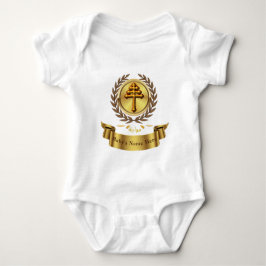 Maronite Baptisse Personalizable Baby Bodysuit Strampler