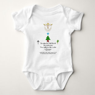 Maronitische Kirche Baby-Taufe Personalisiert Baby Strampler
