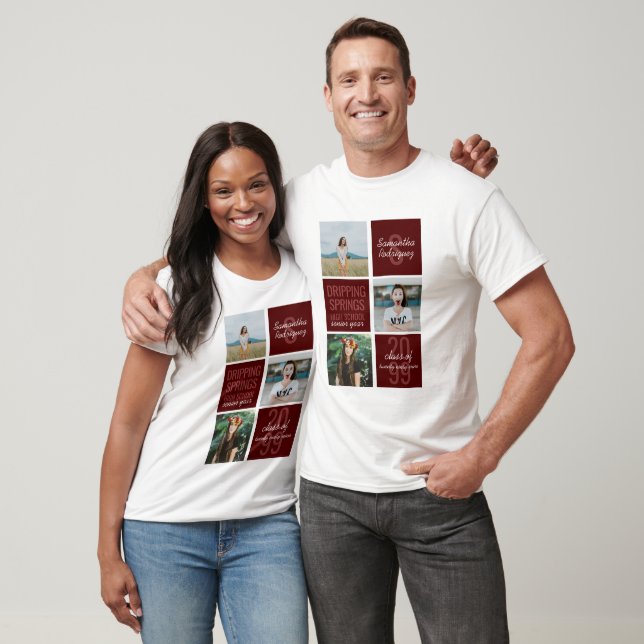 Maroon 3-Foto Fun Boxes Class Year T-Shirt (Unisex)