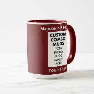 Maroon 4:6 Bilderrahmen 2 Foto Custom Combo Tasse