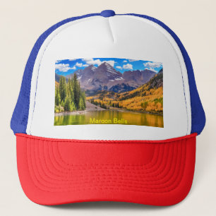 Maroon Bells in Aspen, Colorado Truckerkappe