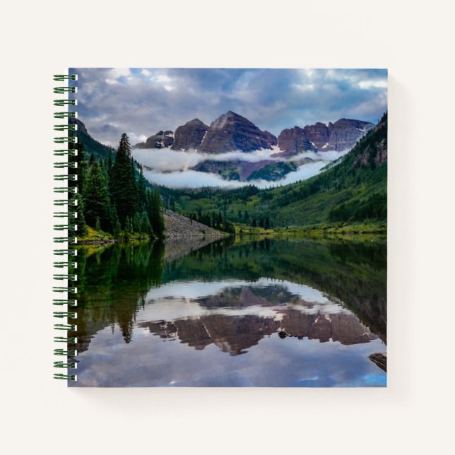 Maroon Bells Notizbuch (Vorderseite)